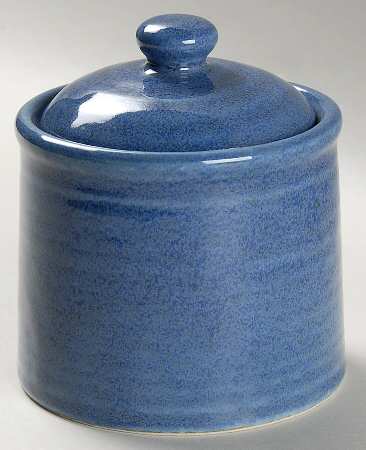 Potter's Craft Indigo Blue Sugar Bowl & Lid