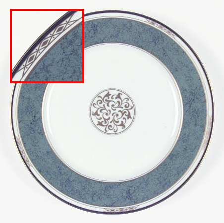 Venetian Manor Salad Plate