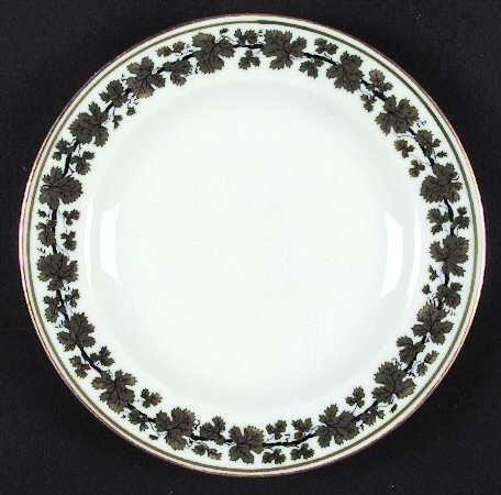 Full Green Vine (Smooth, Gold Trim) by Meissen (Germany)