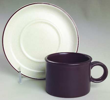 MDW15 Flat Cup & Saucer Set by W R Midwinter Ltd