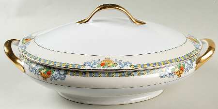 MEI579 Oval Covered Vegetable