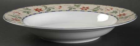 Garden Suite Rim Soup Bowl