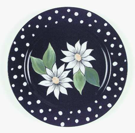 Flower Market Salad Plate
