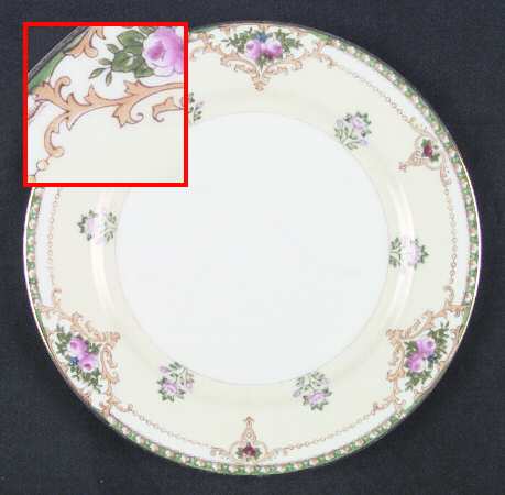 MEI589 Salad Plate