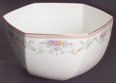 Spring Crest 7" Hexagonal Bowl