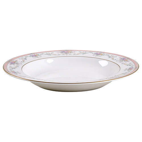 Spring Crest Large Rim Soup Bowl