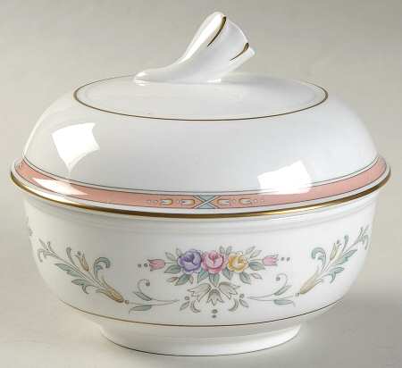 Spring Crest Sugar Bowl & Lid