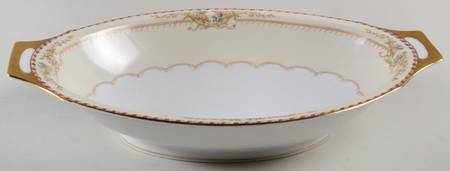 Troy 11" Oval Vegetable Bowl