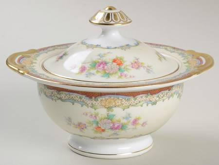 Marlborough Sugar Bowl & Lid by Meito