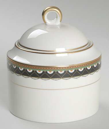 Ebony Lane Sugar Bowl & Lid