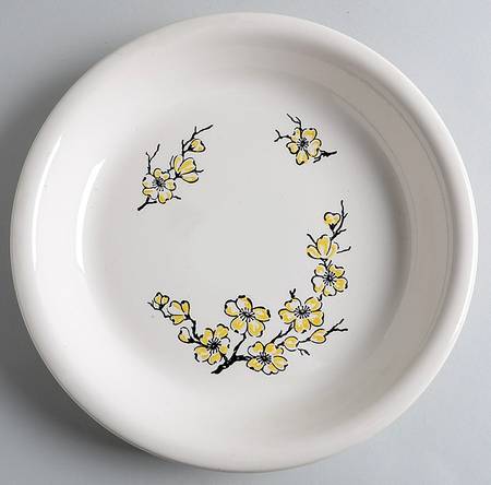 Dixie Dogwood Pie Serving Plate
