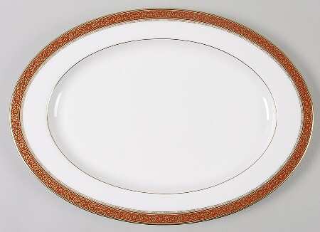 Maywood 15" Oval Serving Platter
