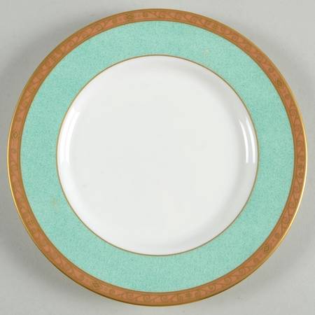 Victorian Jade Bread & Butter Plate