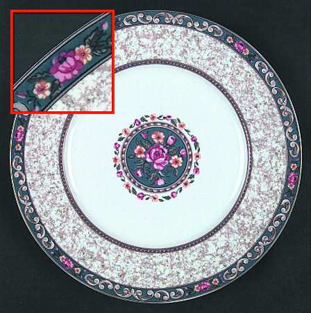 Mirabella Salad Plate