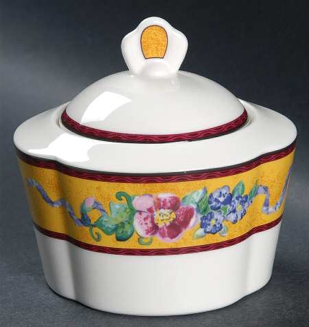 Venetian Hall Sugar Bowl & Lid