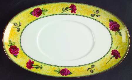 Rose Moire Underplate for Gravy Boat