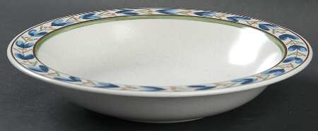Blossom Fleur Rim Soup Bowl