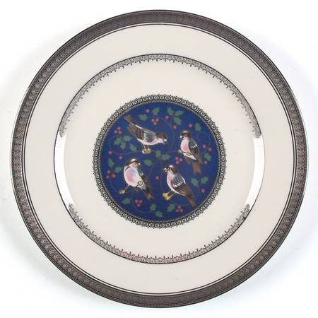 Twelve Days of Christmas Luncheon Plate