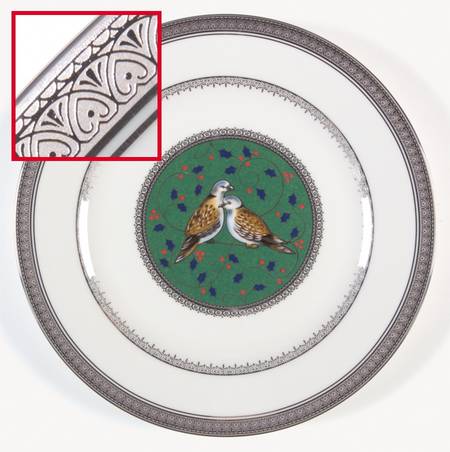 Twelve Days of Christmas Luncheon Plate