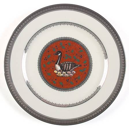Twelve Days of Christmas Luncheon Plate