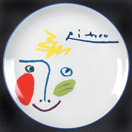 Crayon Collection Salad Plate