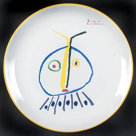 Crayon Collection Salad Plate