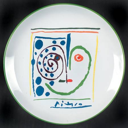 Crayon Collection Salad Plate