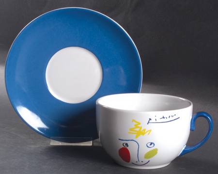 Crayon Collection Oversized Cup & Saucer Set