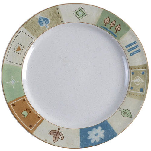 Country Quilt Salad Plate