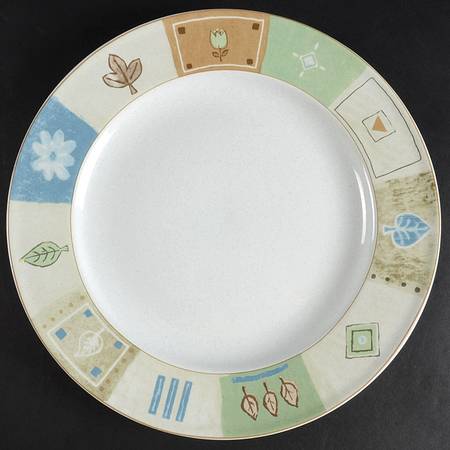 Country Quilt 12" Chop Plate (Round Platter)