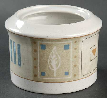 Country Quilt Sugar Bowl No Lid