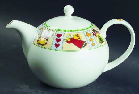 Angelica Teapot & Lid