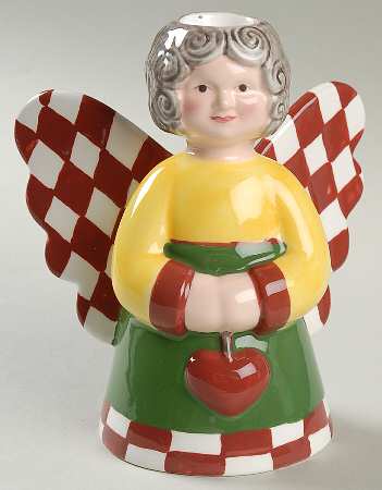 Angelica Figural Candlestick