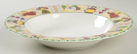 Angelica Large Rim Soup Bowl