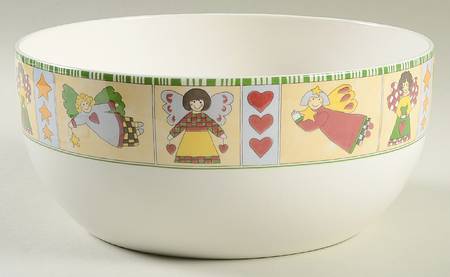 Angelica 9" Round Vegetable Bowl