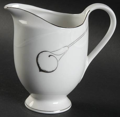 Candlelight Silver Creamer by Mikasa