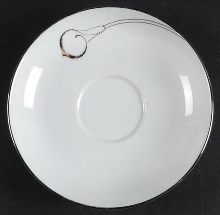 Candlelight Silver Saucer