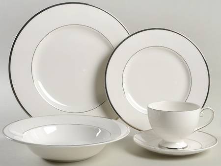 Cameo Platinum 5 Piece Place Setting