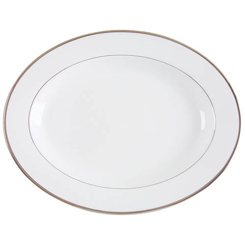 Cameo Platinum 14" Oval Serving Platter