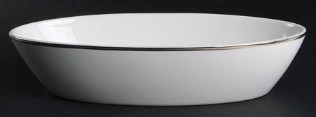 Cameo Platinum 10" Oval Vegetable Bowl