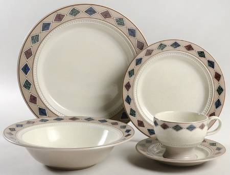 Terrazzo 5 Piece Place Setting