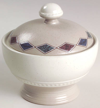 Terrazzo Sugar Bowl & Lid