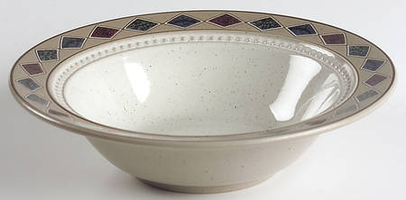 Terrazzo Rim Fruit/Dessert (Sauce) Bowl