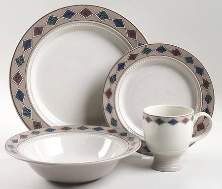 Terrazzo 4 Piece Place Setting
