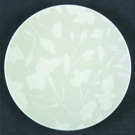 Silhouette Salad Plate