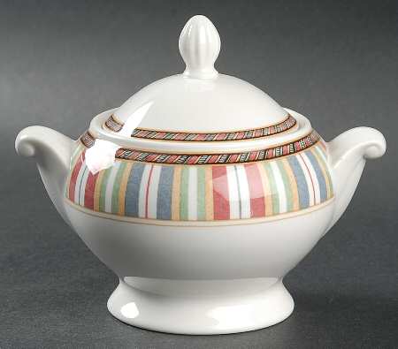 Fashion Tones Sugar Bowl & Lid
