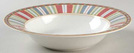 Fashion Tones Rim Soup Bowl