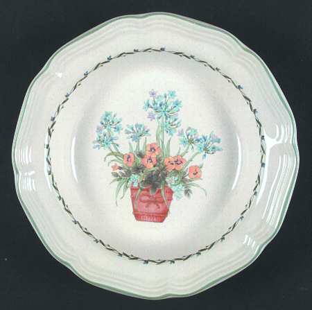 Flower Box Rim Soup Bowl