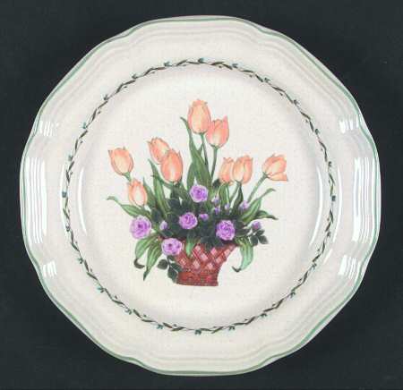 Flower Box Salad Plate