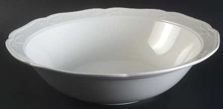 South Hampton White 13" Pasta Serving Bowl